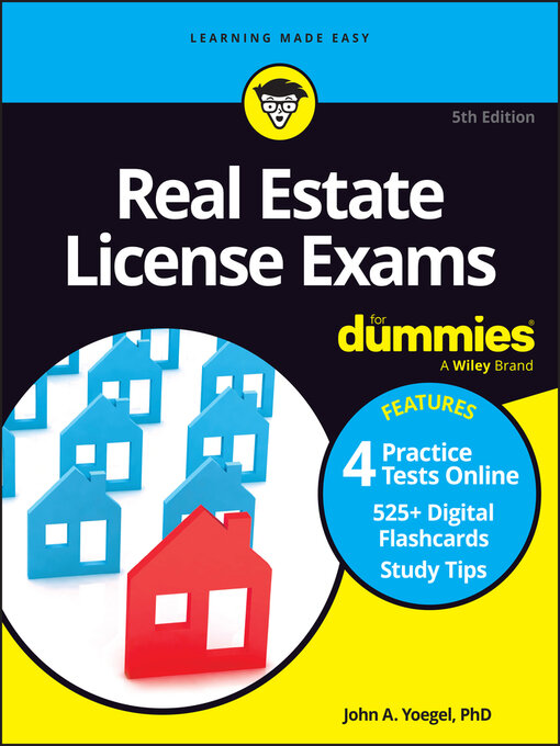 Title details for Real Estate License Exams For Dummies by John A. Yoegel - Wait list